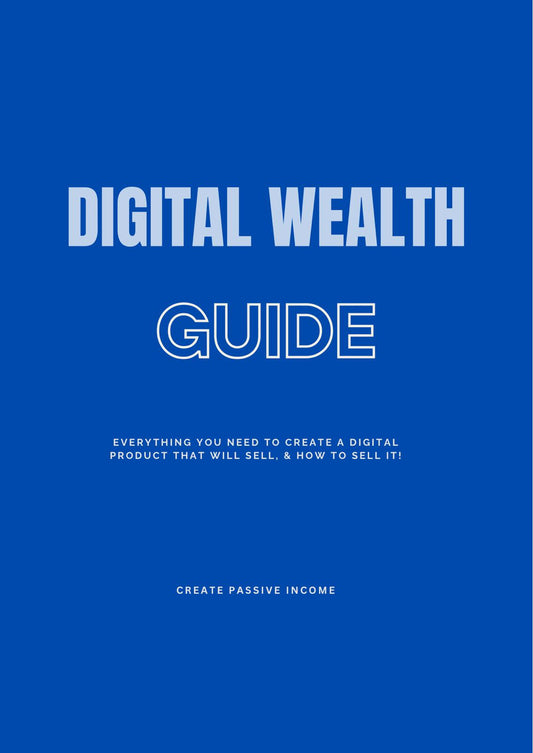 Digital Wealth Guide PLR